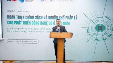 Hội thảo “Hoàn thiện chính sách và khuôn khổ pháp lý cho phát triển công nghệ số ở Việt Nam”
