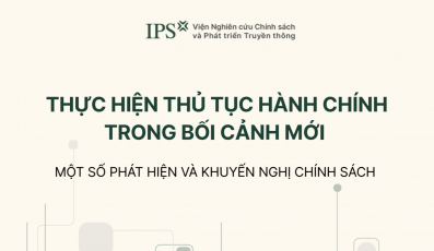 Thực hiện thủ tục hành chính trong bối cảnh mới: Một số phát hiện và khuyến nghị chính sách
