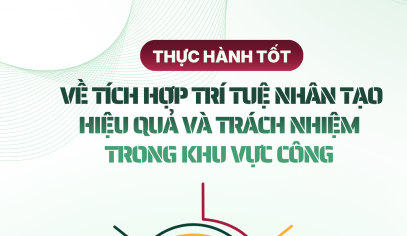 Thực hành tốt về tích hợp trí tuệ nhân tạo hiệu quả và trách nhiệm trong khu vực công