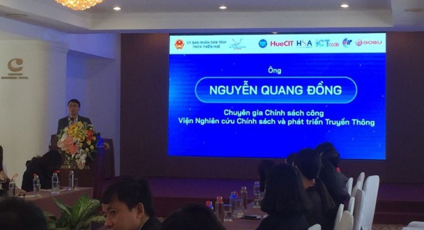 Hội thảo về Giải pháp dữ liệu mở trong xây dựng Chính quyền Điện tử và Đô thị Thông minh