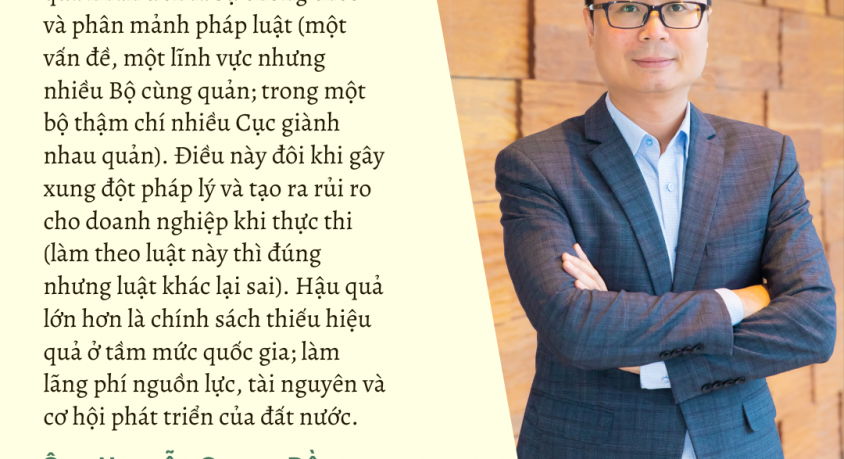 Tư duy chính sách phải đi trước